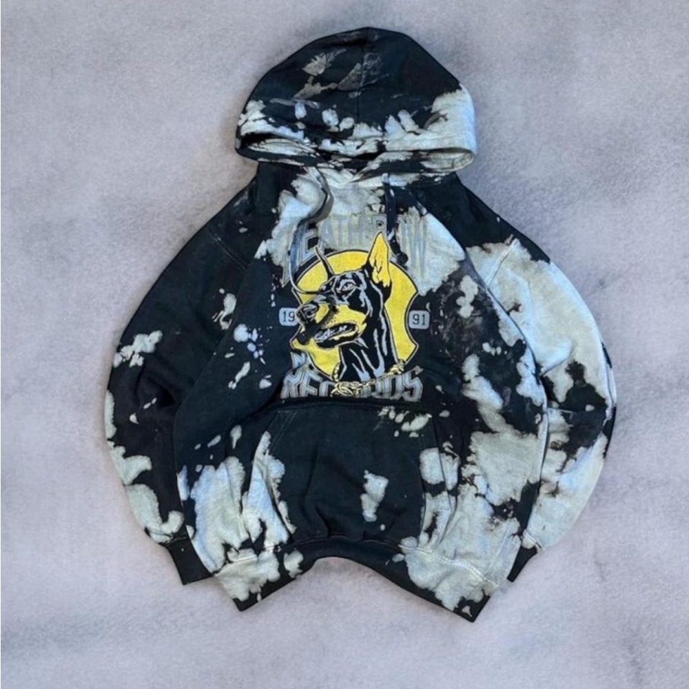 Graphic Tie-Dye Hoodie